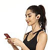 HAMMER Sting 3.0 in Ear Bluetooth Neckband with Upto 20 Hours Playback, IPX3, Magnetic Eartips, Integrated Controls, (Black)