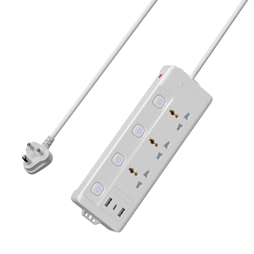 Portronics Power Plate 10 Extension Board with 4 Universal Sockets, 3 Meter Long Cord, 1500 Watts, 6 Amp Multi Plug for Office & Home Appliances (Black) Portronics Power Plate 10 Extension Board with 4 Universal Sockets, 3 Meter Long Cord, 1500 Watts, 6 Amp Multi Plug for Office & Home Appliances (Black)