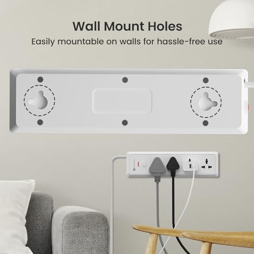 Portronics Power Plate 10 Extension Board with 4 Universal Sockets, 3 Meter Long Cord, 1500 Watts, 6 Amp Multi Plug for Office & Home Appliances (Black) Portronics Power Plate 10 Extension Board with 4 Universal Sockets, 3 Meter Long Cord, 1500 Watts, 6 Amp Multi Plug for Office & Home Appliances (Black)