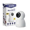 Halonix SecurCAM 360° 3MP 3K Pro HD Pan/Tilt Wi-Fi Smart Home Security Camera (White)