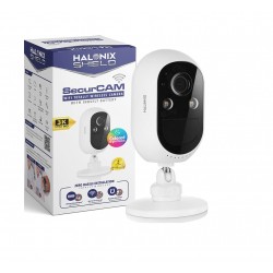 Halonix SecurCAM Totally Wireless 3MP 3K Pro HD Wi-Fi Smart Home Security Camera 