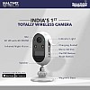 Halonix SecurCAM Totally Wireless 3MP 3K Pro HD Wi-Fi Smart Home Security Camera 