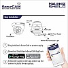 Halonix SecurCAM Wireless 3MP 3K Pro HD Wi-Fi Smart Home Security Dome Camera