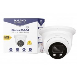 Halonix SecurCAM Wireless 3MP 3K Pro HD Wi-Fi Smart Home Security Dome Camera