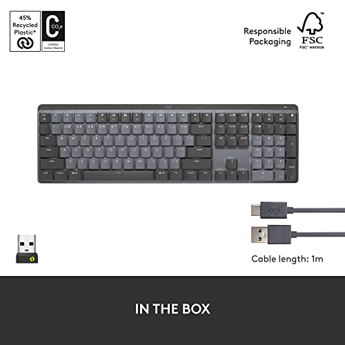 Logitech Mx Mechanical Wireless Illuminated Performance Keyboard Logitech Mx Mechanical Wireless Illuminated Performance Keyboard