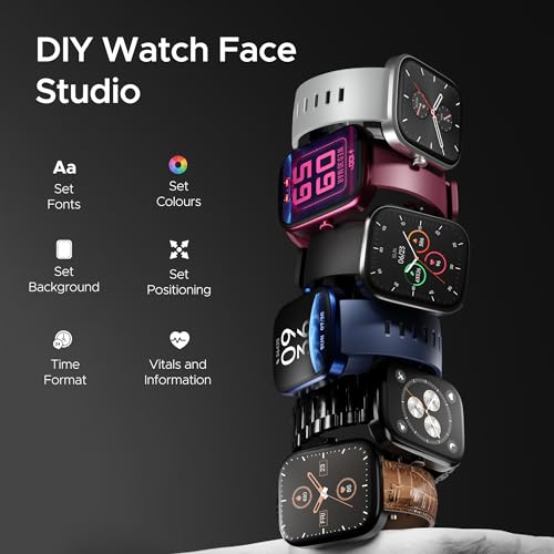 boAt Ultima Prism Smart Watch with 1.96" AMOLED Display, BT Calling Female Wellness (Steel Black) boAt Ultima Prism Smart Watch with 1.96" AMOLED Display, BT Calling Female Wellness (Steel Black)