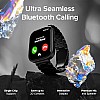 boAt Ultima Prism Smart Watch with 1.96" AMOLED Display, BT Calling Female Wellness (Steel Black)