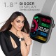 Fire-Boltt Ring 3 Smart Watch 1.8 Biggest Display (Silver Starlight)