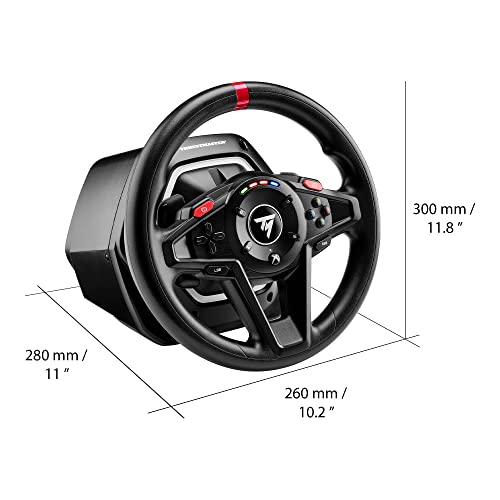 Thrustmaster T128 Force Feedback Racing Wheel with Magnetic Pedals, Xbox Series X|S, Xbox One, PC