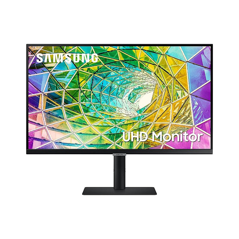 Samsung 27-inch 3840 X 2160 Pixels 4K UHD Monitor IPS Bezel-Less Design HAS 1 Billion Colors HDR10 ‎LS27A800NMWXXL Black