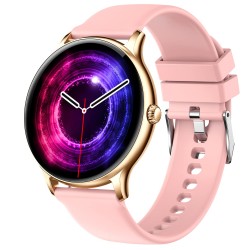 Fire-Boltt Phoenix Smart Watch with Bluetooth Calling 1.3",120+ Sports Modes (Gold Pink)