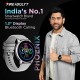 Fire-Boltt Phoenix Smart Watch with Bluetooth Calling 1.3",120+ Sports Modes (Silver Grey)