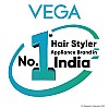 VEGA Glam Glitz 2 In 1 Hair Styler, Straightener And  Crimper (VHSC-04) Rose Gold