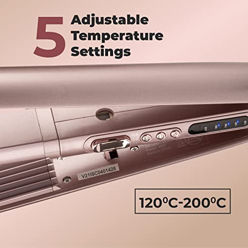 VEGA Glam Glitz 2 In 1 Hair Styler, Straightener And Crimper (VHSC-04) Rose Gold VEGA Glam Glitz 2 In 1 Hair Styler, Straightener And Crimper (VHSC-04) Rose Gold