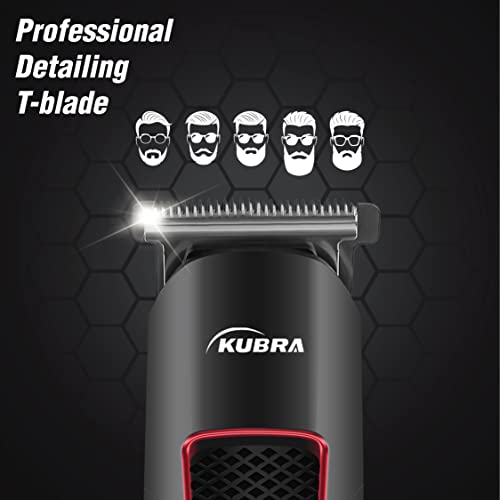 Kubra KB - 2048 professional trimmer for men with T-Blade (Black) Kubra KB - 2048 professional trimmer for men with T-Blade (Black)