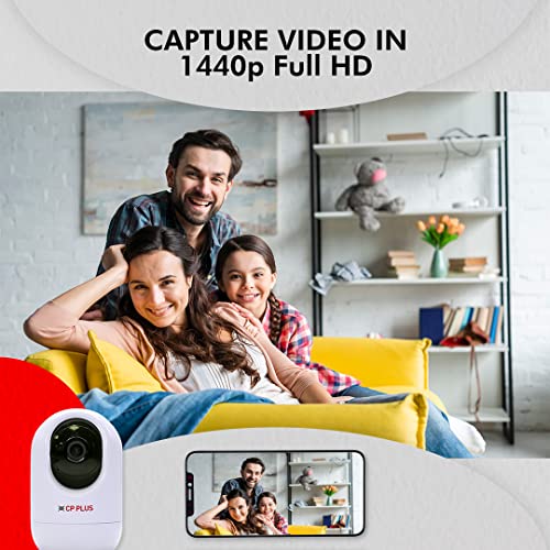 CP PLUS 4MP Full HD Smart Wi-Fi CCTV Indoor Home Security Camera CP PLUS 4MP Full HD Smart Wi-Fi CCTV Indoor Home Security Camera