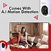 CP PLUS 4MP Full HD Smart Wi-Fi CCTV Indoor Home Security Camera