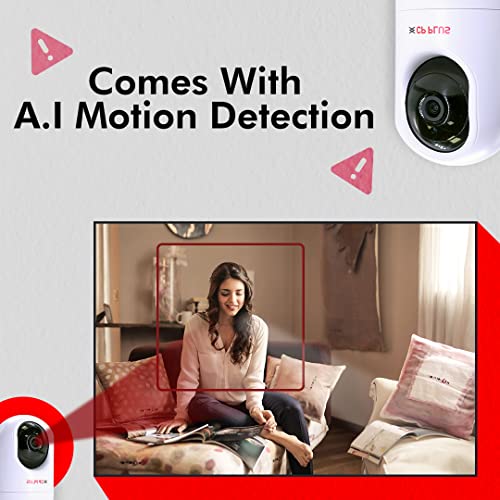CP PLUS 4MP Full HD Smart Wi-Fi CCTV Indoor Home Security Camera CP PLUS 4MP Full HD Smart Wi-Fi CCTV Indoor Home Security Camera