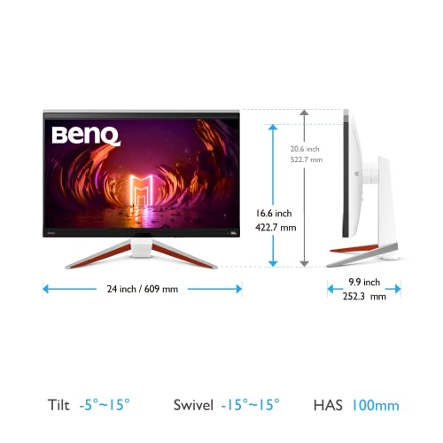 BenQ MOBIUZ EX3210U 4K UHD 32 inch 3840 x 2160 Pixels VESA Display HDR 600 IPS Gaming Monitor (White) BenQ MOBIUZ EX3210U 4K UHD 32 inch 3840 x 2160 Pixels VESA Display HDR 600 IPS Gaming Monitor (White)