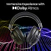 Cosmic Byte Equinox Neutrino Gaming Headset with Dolby Atmos, ENC Microphone, Tri-Input, 7.1 Surround Sound (Black)