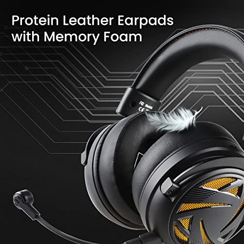 Cosmic Byte Equinox Neutrino Gaming Headset with Dolby Atmos, ENC Microphone, Tri-Input, 7.1 Surround Sound (Black) Cosmic Byte Equinox Neutrino Gaming Headset with Dolby Atmos, ENC Microphone, Tri-Input, 7.1 Surround Sound (Black)