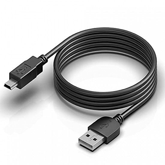 Lapster 5 Pin Mini USB Cable, USB B Cable, Camera Cable USB 2.0