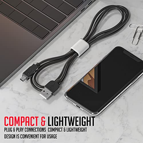 Lapster 5 Pin Mini USB Cable, USB B Cable, Camera Cable USB 2.0 Lapster 5 Pin Mini USB Cable, USB B Cable, Camera Cable USB 2.0