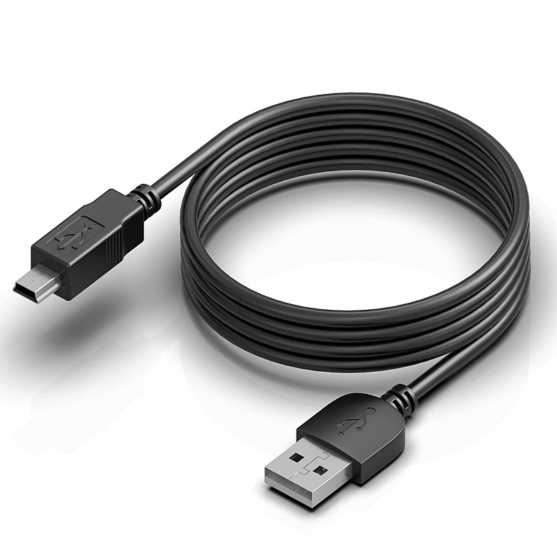 Lapster 5 Pin Mini USB Cable, USB B Cable, Camera Cable USB 2.0