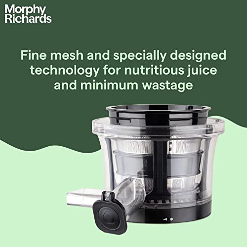 Morphy Richards Kenzo Cold Press Slow Juicer, 150 Watts Powerful Dc Motor, 60 Rpm Speed Rose Gold Morphy Richards Kenzo Cold Press Slow Juicer, 150 Watts Powerful Dc Motor, 60 Rpm Speed Rose Gold