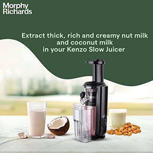 Morphy Richards Kenzo Cold Press Slow Juicer, 150 Watts Powerful Dc Motor, 60 Rpm Speed Rose Gold Morphy Richards Kenzo Cold Press Slow Juicer, 150 Watts Powerful Dc Motor, 60 Rpm Speed Rose Gold