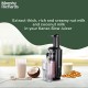 Morphy Richards Kenzo Cold Press Slow Juicer, 150 Watts Powerful Dc Motor, 60 Rpm Speed Rose Gold