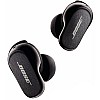 Bose New QuietComfort Earbuds II, Wireless, Bluetooth, World’s Best Noise Cancelling in-Ear Headphones Black