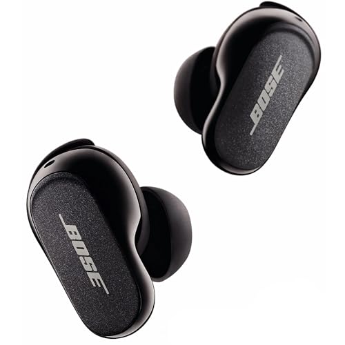 Bose New QuietComfort Earbuds II, Wireless, Bluetooth, World’s Best Noise Cancelling in-Ear Headphones Black Bose New QuietComfort Earbuds II, Wireless, Bluetooth, World’s Best Noise Cancelling in-Ear Headphones Black