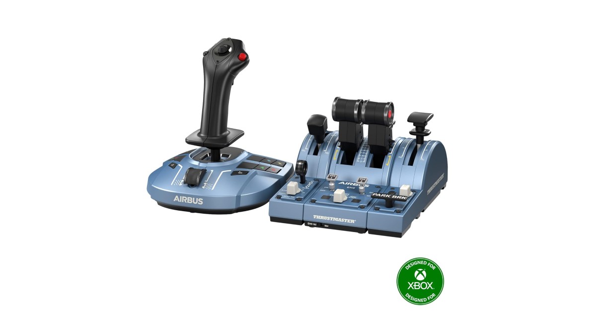 PC用ゲームコントローラー・コンバーター THRUSTMASTER TCA AIRBUS EDITION Thrustmaster-TCA-Captain-Pack-