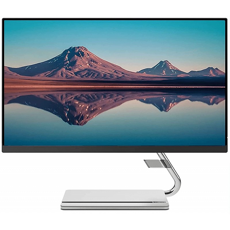 Lenovo Q-Series 24 Inch (60.5Cm) 1920x1080 Pixels FHD IPS Monitor Black