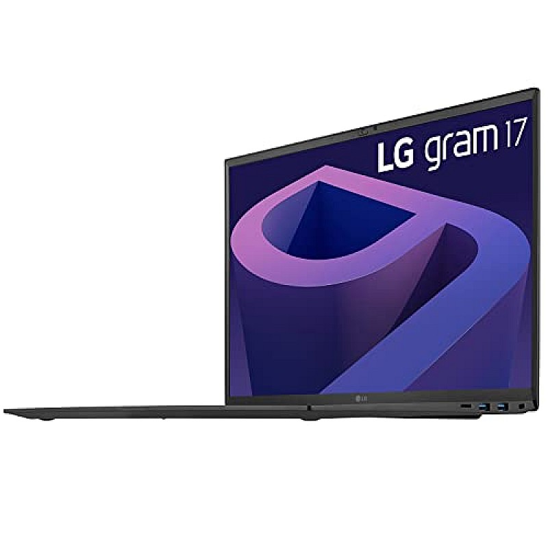 LG Gram17 Intel EVO-[12th Gen Core i7/Win11/16GB/1TB SSD Intel Iris Xe Graphics] [Thunderbolt4/USB-C]  80WH BatteryBlack,1.35 kg)