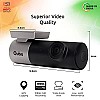 Qubo Car Dash Camera Pro (with GPS) Full HD 1080p Wide Angle View G-Sensor WiFi Emergency Recording Upto 256GB SD Card Supported