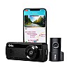 Qubo Car Dash Camera Pro (with GPS) Full HD 1080p Wide Angle View G-Sensor WiFi Emergency Recording Upto 256GB SD Card Supported