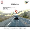 Qubo Car Dash Camera Pro (with GPS) Full HD 1080p Wide Angle View G-Sensor WiFi Emergency Recording Upto 256GB SD Card Supported