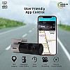 Qubo Car Dash Camera Pro (with GPS) Full HD 1080p Wide Angle View G-Sensor WiFi Emergency Recording Upto 256GB SD Card Supported