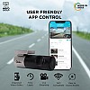 Qubo Car Dash Camera Pro (with GPS) Full HD 1080p Wide Angle View G-Sensor WiFi Emergency Recording Upto 256GB SD Card Supported