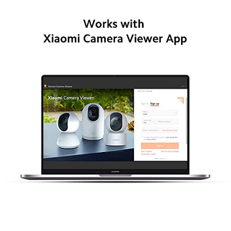 MI Xiaomi Wireless Home Security Camera 2i 2022 Edition | Full HD Picture | 360 View| AI Powered Motion Detection| Talk Back Feature (2 Way Calling)