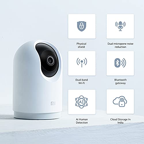 MI Xiaomi Wireless Home Security Camera 2i 2022 Edition | Full HD Picture | 360 View| AI Powered Motion Detection| Talk Back Feature (2 Way Calling) MI Xiaomi Wireless Home Security Camera 2i 2022 Edition | Full HD Picture | 360 View| AI Powered Motion Detection| Talk Back Feature (2 Way Calling)