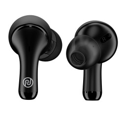 Noise Buds VS204 in-Ear Truly Wireless Earbuds with 50H of Playtime, ESR, Instacharge(10 min= 120 min), Hyper Sync,10mm Driver, BT v5.3 (Jet Black)