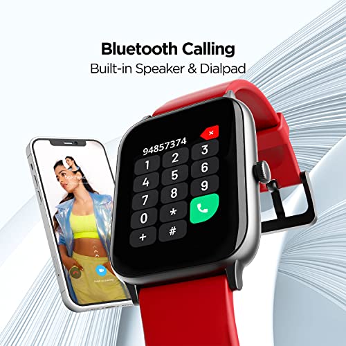 boAt Xtend Pro with Advanced Dedicated Bluetooth Calling Chip, Dial Pad (Raging Red) boAt Xtend Pro with Advanced Dedicated Bluetooth Calling Chip, Dial Pad (Raging Red)