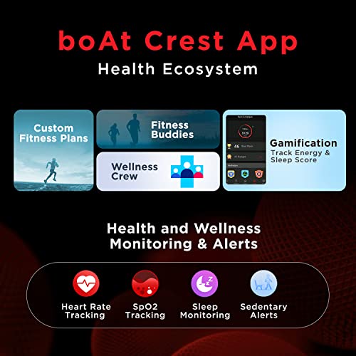 boAt Xtend Pro with Advanced Dedicated Bluetooth Calling Chip, Dial Pad (Raging Red) boAt Xtend Pro with Advanced Dedicated Bluetooth Calling Chip, Dial Pad (Raging Red)