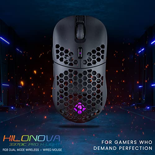 Cosmic Byte Kilonova 3370IC PRO X-Light Wireless Gaming Mouse Black Cosmic Byte Kilonova 3370IC PRO X-Light Wireless Gaming Mouse Black