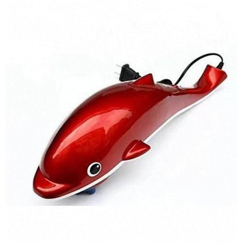 AIRTREE Dolphin Fish Handheld Massager Machine with Vibration, Magnetic, Far Infrared Therapy to Aid in Pain and Stress Relief For Men and Women