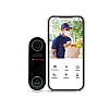 CP PLUS Smart WiFi Wireless Video Doorbell | 2MP Full HD Video, Night Vision|SD Slot up to 128GB | 20 Chime Melodies - CP-L23, Black