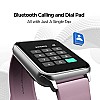 boAt Wave Call Smart Watch  Smart Talk with Advanced Dedicated Bluetooth Mauve